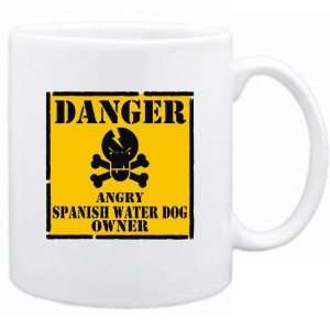  New  Danger  Angry Spanish Water Dog Owner  Mug Dog 