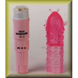  Pink Pocket Rocket Back, Scalp and Body y2 Massager with 