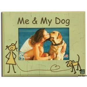  Wood Picture Frame   Me and My Dog