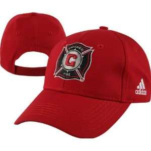  Chicago Fire Youth adidas Team Logo Adjustable Hat Sports 