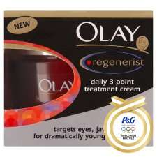 Olay Regenerist Daily 3 Point Treatment Cream 50Ml   Groceries   Tesco 
