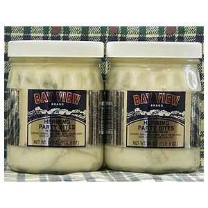 Bay View Herring in Cream Sauce, Two Jars  Grocery 