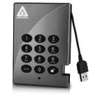Apricorn Aegis Padlock 750 GB USB 2.0 128 Bit AES Encrypted Portable 