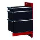 Craftsman 3 Drawer Workbench Module   Black/Platinum