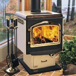  Napolean Fireplaces 1400S Pedestal Mounted Wood Stove with 