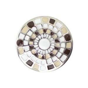  Cousin Snap In Style Metal Accent 1/pkg tan Mosaic 3 Pack 