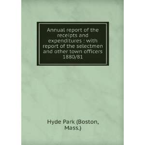  Annual report of the receipts and expenditures  with report 