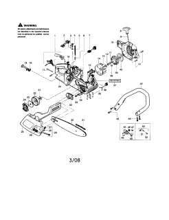 POULAN Chain saw Carburetor   walbro/zama Parts  Model 1950 TYPE 7 
