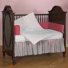 Baby Doll Gala Gingham Crib Bedding Set  Red