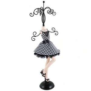   Cocktail Dress Jewelry Stand Dress Form Mannequin Doll 15H  