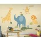 RoomMates Sapna Zoo Animals Peel & Stick Giant Wall Decals