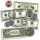 ERC Quality Us Coins & Bills Accent Punch Outs By Teachers Friend