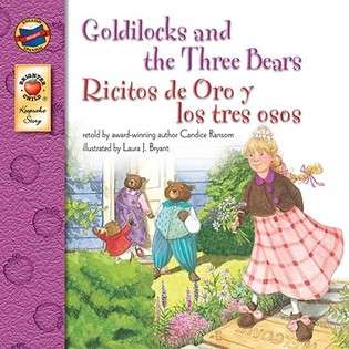 Carson Dellosa Pub Co Inc Goldilocks And The Three Bears/Ricitos De 