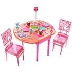 Mattel Barbie Dinner To Dessert Dining Room Set