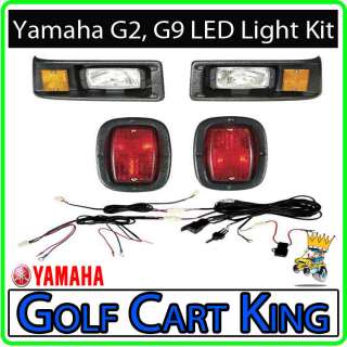 Yamaha G2 and G9 Golf Cart Headlight   Tail Light Kit  