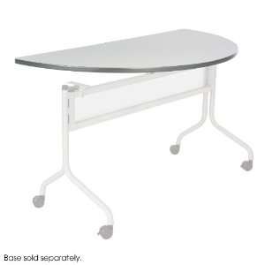   Mobile Training Table Half Round Top 48x24
