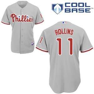  Philadelphia Phillies Jimmy Rollins Authentic Road Cool 