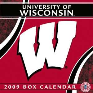  Wisconsin Badgers 2009 Box Calendar
