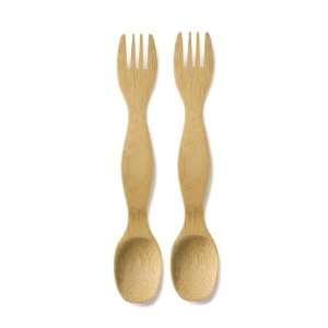   Accessories Spoons & Utensils Kids Spork 5, Bamboo