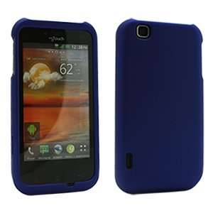  Rubberized Blue Snap On Cover for LG myTouch Everything 