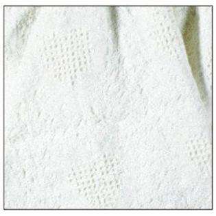 White Honeycomb Heart Mini Afghan Throw Blanket 36 x 48  Simply Home 