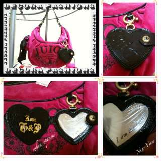 NWT ♥ Auth. Juicy Couture Bag PINK ♥ Shoulder Bag Purse MSRP $195 