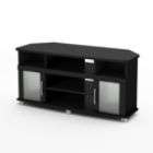 South Shore City Life Corner 48 TV Stand in Chocolate