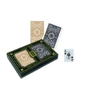 KEM Arrow Black and Gold Poker Size Jumbo Index Playing Cards at  