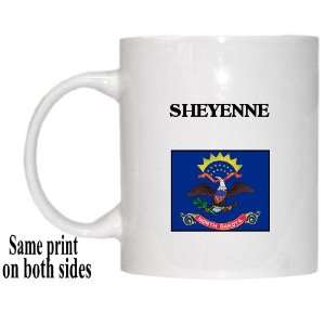  US State Flag   SHEYENNE, North Dakota (ND) Mug 