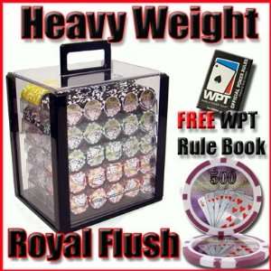   WPT Rule Book. 14 Gram Heavy Weighted Poker Chips.