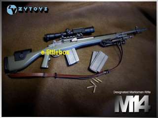 ZyToys Zy Toys Sniper Rifle Gun M14 Olive Drab OD Green USMC Army 