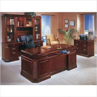 Deluxe Glass Top Computer Desk With File Drawer  