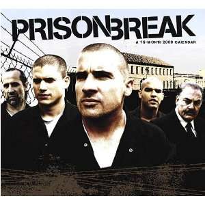  Prison Break 2008 Wall Calendar