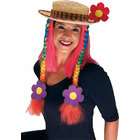   Costume Company Rainbow Country Clown Costume Hat with Hair   Costume