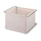 Organize It All Natural Canvas Crate with Metal Frame OI55951 by 