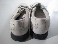 Turntec Golf Soft Spike Shoes White Leather Mens 12M 12 M EUR 46 