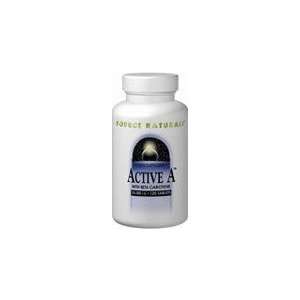  Active A, Vitamin A w/Beta Carotene 25,000 IU 60 tabs, Source 