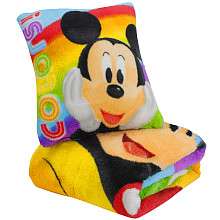 Mickey Mouse Micro Plush Pillow & Blanket Set   Northwest Company 
