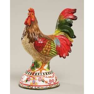  Ceramic Rooster Sitabout