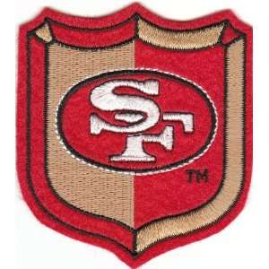  Vintage 80s San Francisco SF 49ers 3 Old Logo Crest Patch 