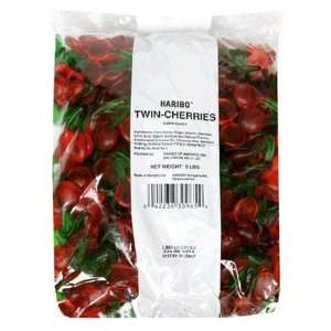  Haribo Gummi Candy, 5 lb Bag, Twin Cherries (Quantity of 2 