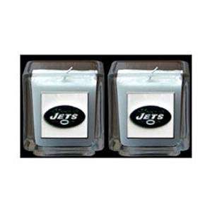 New York Jets Candle Set Of 2 Scented Candles  Sports 