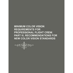  Minimum color vision requirements for professional flight crew 