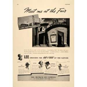  1939 Ad Frank H. Lee Hats Hat I Tude Danway Aetna 