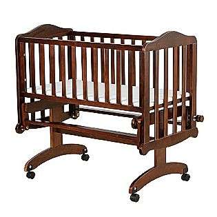   On Me, Lullaby Cradle Glider in Espresso  Baby Furniture Cribs