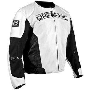   & STRENGTH TRIAL BY FIRE MESH JACKET (X LARGE) (WHITE) Automotive