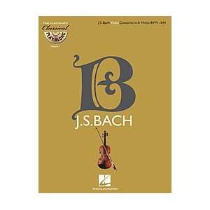   Concerto in A Minor, BWV 1041 Softcover with CD