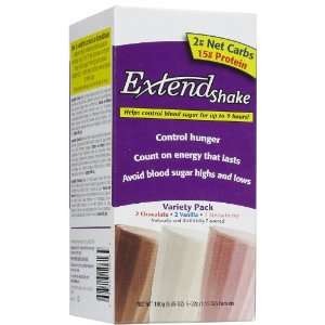 ExtendSnacks ExtendShakes Appetite & Blood Sugar Mgt Shake Powder 