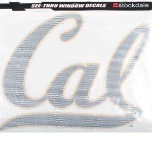  California Perforated Vinyl Window Decal Sports 