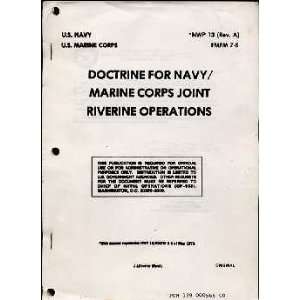  Doctrine for Navy / Marine Corps Joint Riverine Operations 